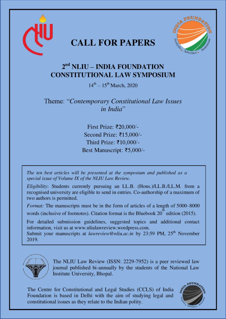 2nd-nliu-india-foundation-constitutional-law-symposium-nliu-bhopal